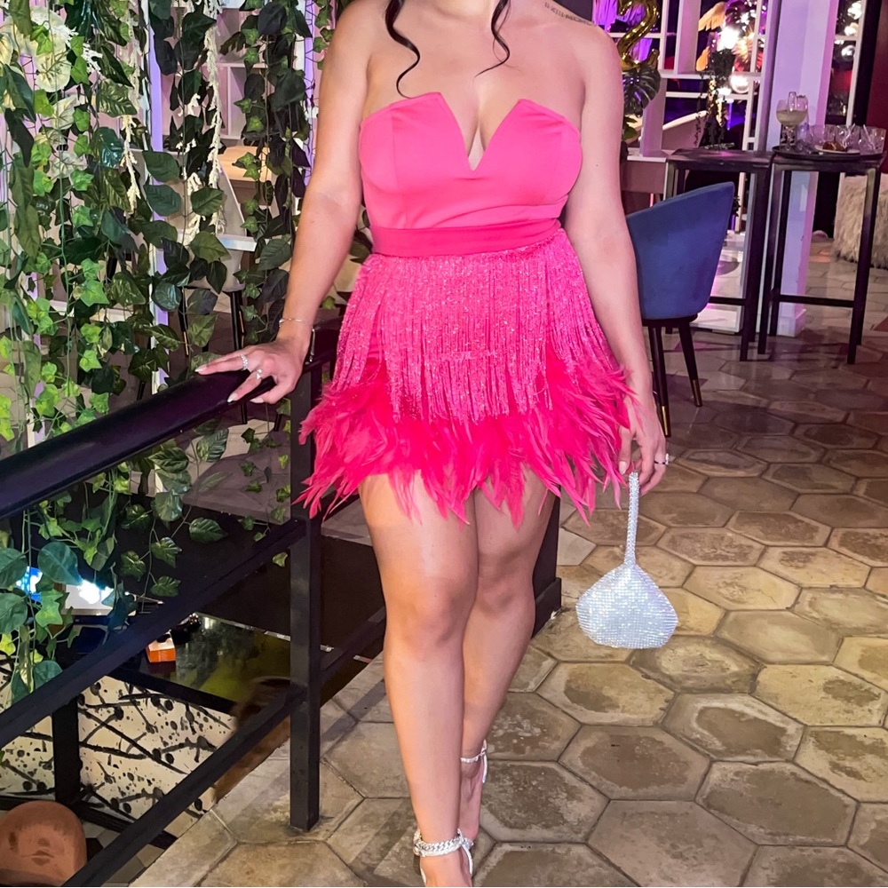 Pink Skirt/Bodysuit
